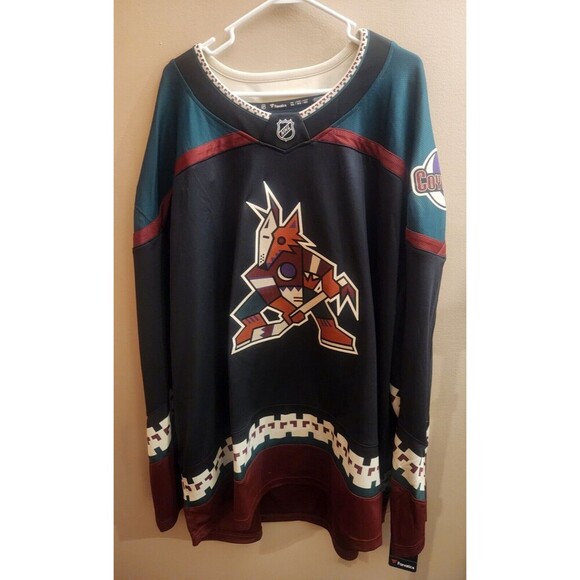 Arizona Coyotes Fanatics Breakaway NHL Jersey Men's 5XL Kachina